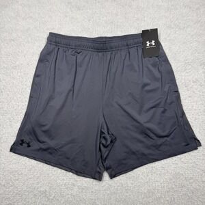 NWT Under Armour UA Tech Vent 7" Shorts 1388645 Gray Men's Size Medium